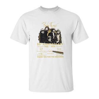 Pink Floyd 55Th Anniversary 1965 2020 Signatures Shirt Unisex T-Shirt | Favorety