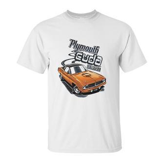 Plymouth Cuda 1970 Vintage Classic American Made Unisex T-Shirt | Favorety AU