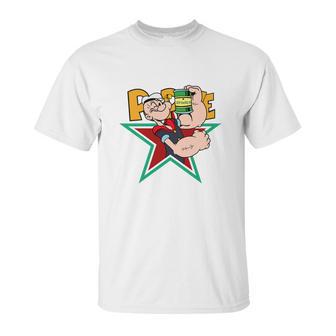 Popeye Star Unisex T-Shirt | Favorety AU