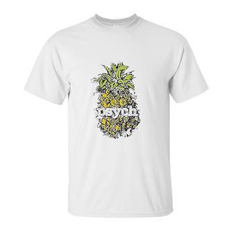 Psych Vintage Pineapple Unisex T-Shirt | Favorety AU