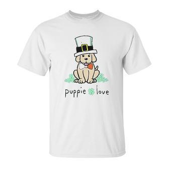 Puppie Love Dog Unisex T-Shirt | Favorety CA