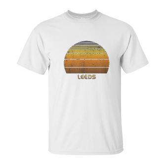 Retro Leeds United Kingdom Unisex T-Shirt | Favorety AU