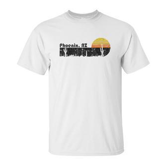 Retro Phoenix Arizona Desert Sunset Vintage Unisex T-Shirt | Favorety UK