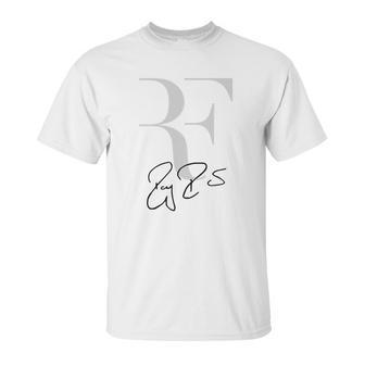 Rf Logo Roger Federer Perfect Tennis Unisex T-Shirt | Favorety CA