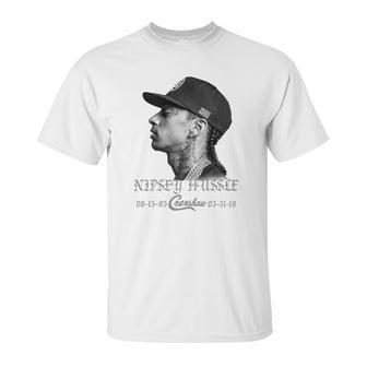 Rip Nipsey Hussle 87676 Unisex T-Shirt | Favorety