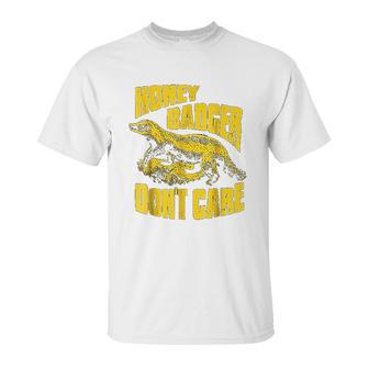 Ripple Junction Honey Badger Dont Care Illustration Unisex T-Shirt | Favorety UK