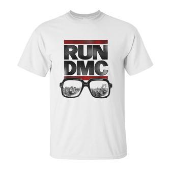 Run Dmc Official Nyc Glasses Unisex T-Shirt | Favorety UK