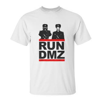 Run Dmz Funny Communist North Korea Unisex T-Shirt | Favorety CA