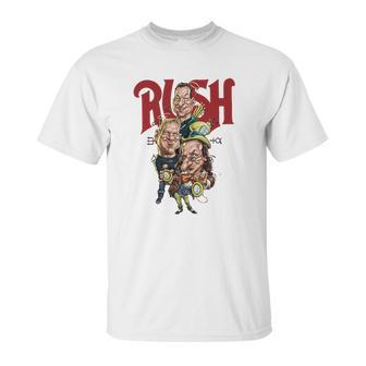 Rush Band Caricature Clockwork Angels Version Unisex T-Shirt | Favorety DE