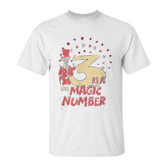 Schoolhouse Rock Three Is The Magic Number Unisex T-Shirt | Favorety