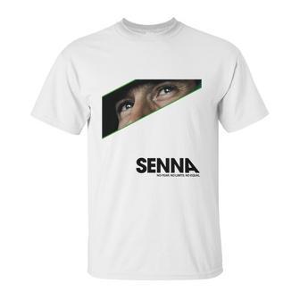 Senna No Fear No Limits No Equal Unisex T-Shirt | Favorety CA