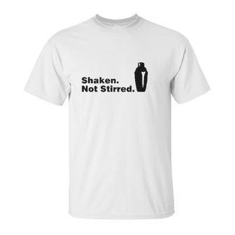 Shaken Not Stirred James Bond Unisex T-Shirt | Favorety UK