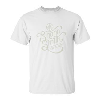 Shane Smith And The Saints Black Cream Crew Unisex T-Shirt | Favorety