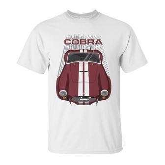 Shelby Ac Cobra 427 Maroon Unisex T-Shirt | Favorety CA