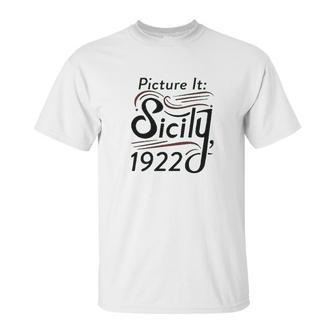 Sicily 1922 Television Funny Retro 80S Graphic Unisex T-Shirt | Favorety CA