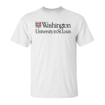 Simple Logo Washington University St Louis 2020 Unisex T-Shirt | Favorety