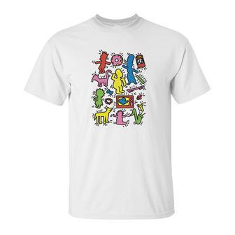 Simpsons X Keith Haring Unisex T-Shirt | Favorety UK