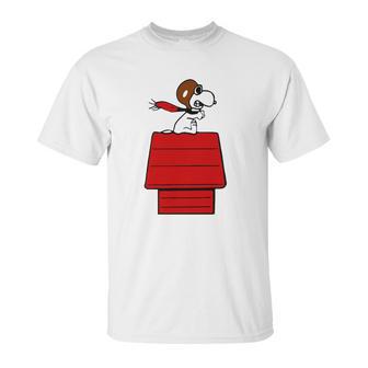 Snoopy Flying Ace Unisex T-Shirt | Favorety UK