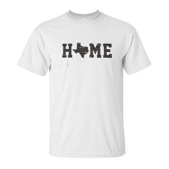 Soffe Home And Map Unisex T-Shirt | Favorety