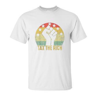 Tax The Rich Vintage Unisex T-Shirt | Favorety