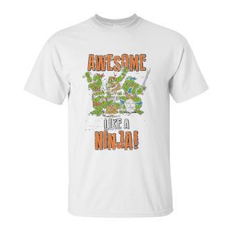 Teenage Mutant Ninja Turtles Cartoon Unisex T-Shirt | Favorety