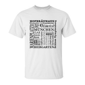 Top Selling - Bayern Bavaria Muenchen Munich Germany City Design - Mens T-Shirt Unisex T-Shirt | Favorety CA