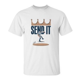 Trevor Bauer Send It Unisex T-Shirt | Favorety AU