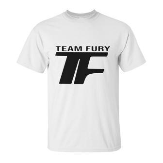 Tyson Fury Logo Black And White Unisex T-Shirt | Favorety