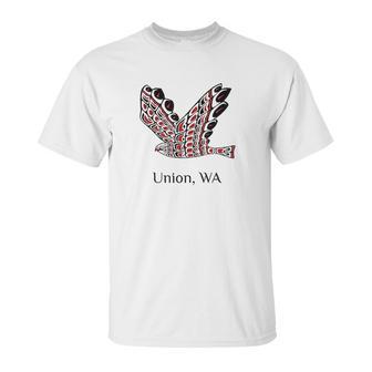 Union Wa Red Tail Hawk Native American Indian Unisex T-Shirt | Favorety AU