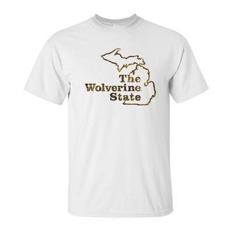 University Of Michigan The Wolverine State Unisex T-Shirt | Favorety UK