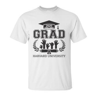 University School Graduation Harvard University Grad 2020 Unisex T-Shirt | Favorety UK