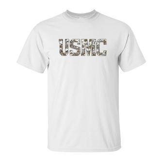 Us Marine Corps Usmc Camo Fill Unisex T-Shirt | Favorety DE