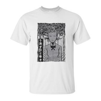 Uzumaki Spiral Cult Junji Ito Horror Unisex T-Shirt | Favorety