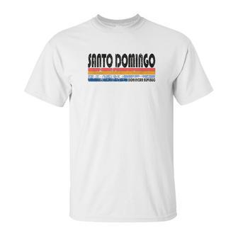 Vintage 70S 80S Style Santo Domingo Unisex T-Shirt | Favorety AU