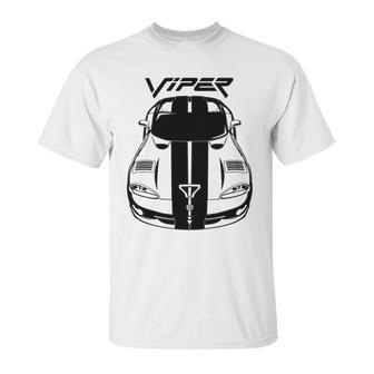 Viper 1996 2002 Black Stripes Unisex T-Shirt | Favorety