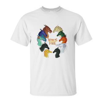 Wings Of Fire All Together Dragon Unisex T-Shirt | Favorety CA