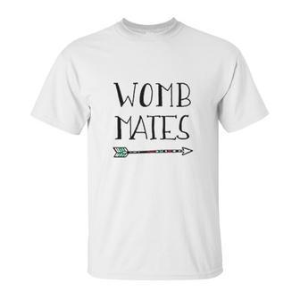 Womb Mates New Baby Born Unisex T-Shirt | Favorety