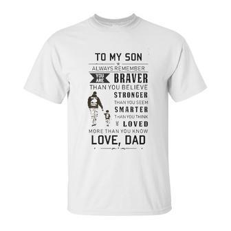 Word For Son Back Print New Style Unisex T-Shirt | Favorety UK