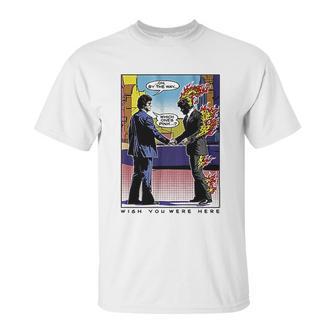 Wywh Pop Art Burning Man Unisex T-Shirt | Favorety CA