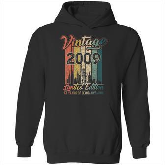 13 Years Old Birthday Gifts Vintage 2009 Limited Edition Hoodie | Favorety UK