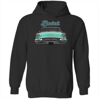 1955 Buick Front Green Hoodie | Favorety UK