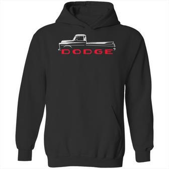 1957 1960 Dodge D100 Pickup Truck Hoodie | Favorety CA