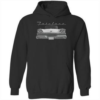 1959 Ford Fairlane Front White Hoodie | Favorety DE