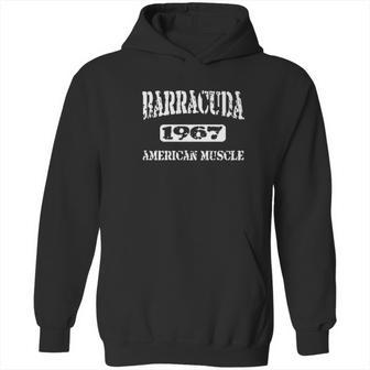 1967 Plymouth Barracuda American Muscle Car Hoodie | Favorety