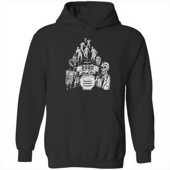 2020 Chased By Zombies Funny Social Distancing Hoodie | Favorety DE