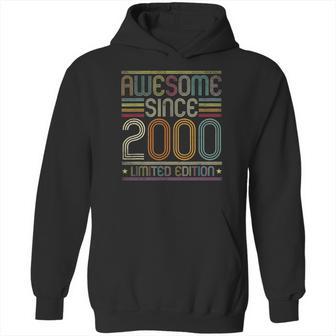 21St Birthday Vintage Tee 21 Years Old Awesome Since 2000 Ver2 Hoodie | Favorety