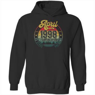 23Rd Birthday Gifts 23 Years Old Retro Born In April 1998 Ver2 Hoodie | Favorety