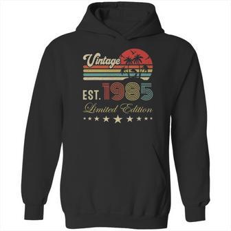 37Th Birthday Born 1985 Vintage Limited Edition 37 Birthday Hoodie | Favorety AU