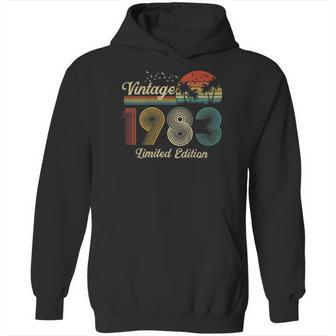 38 Years Old Gifts Vintage Classic 1983 Retro Limited Edition Hoodie | Favorety