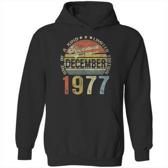 44 Years Old Gifts Vintage December 1977 44Th Birthday Gift Hoodie | Favorety CA